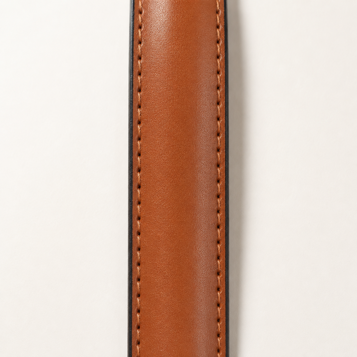Women Classic Camel Brown Belt – Gold Buckle