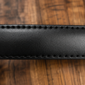 Women Classic Black Belt - Gunmetal Buckle