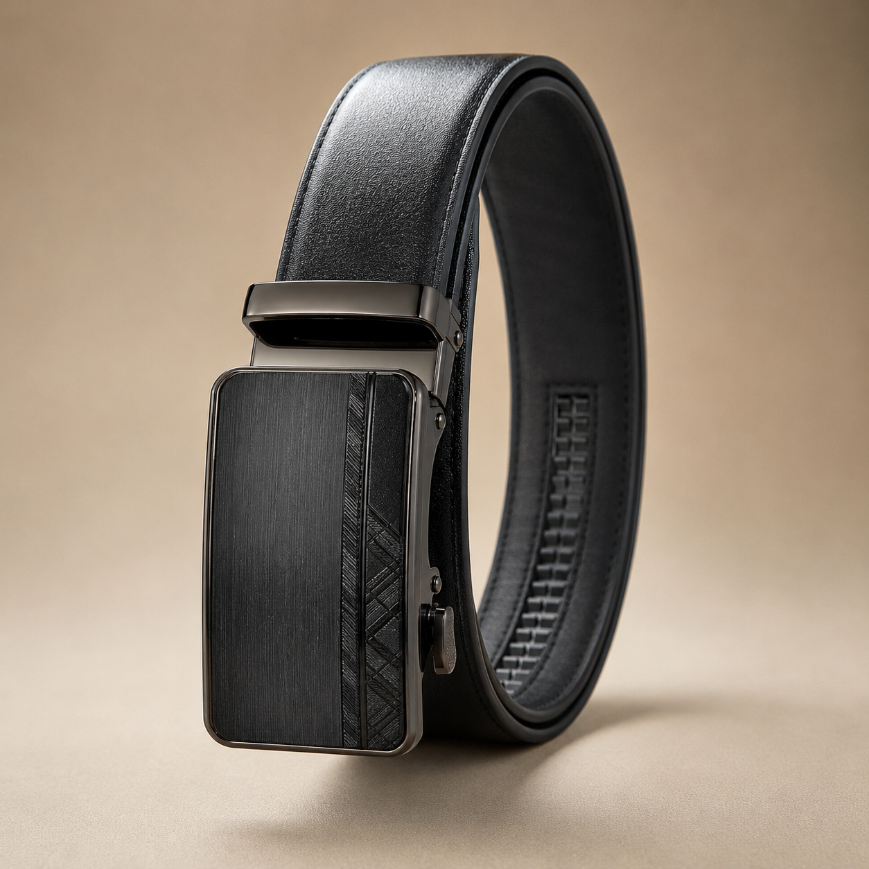 Imperial Auto Lock Belt (Gunmetal Buckle)