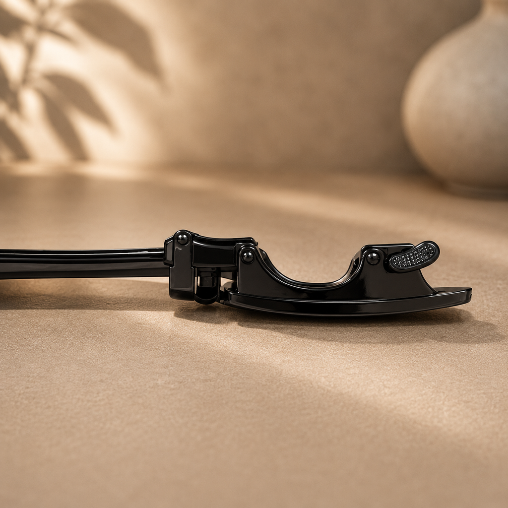 Cow Leather AutoLock Belt (Signature Eclipse Buckle)