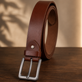 Classic Chestnut Brown Casual Belt